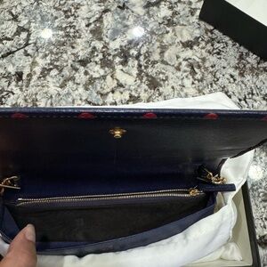 Gucci Horsebit 1955 chain purse polka dot